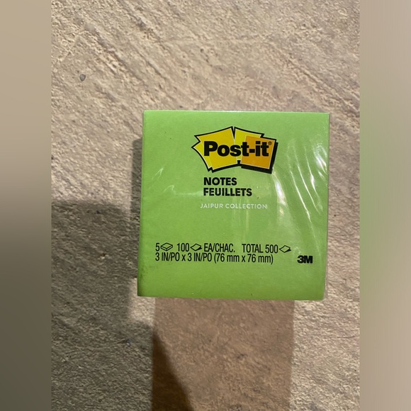 New - colorful post it notes 3 packages - Picture 3 of 5